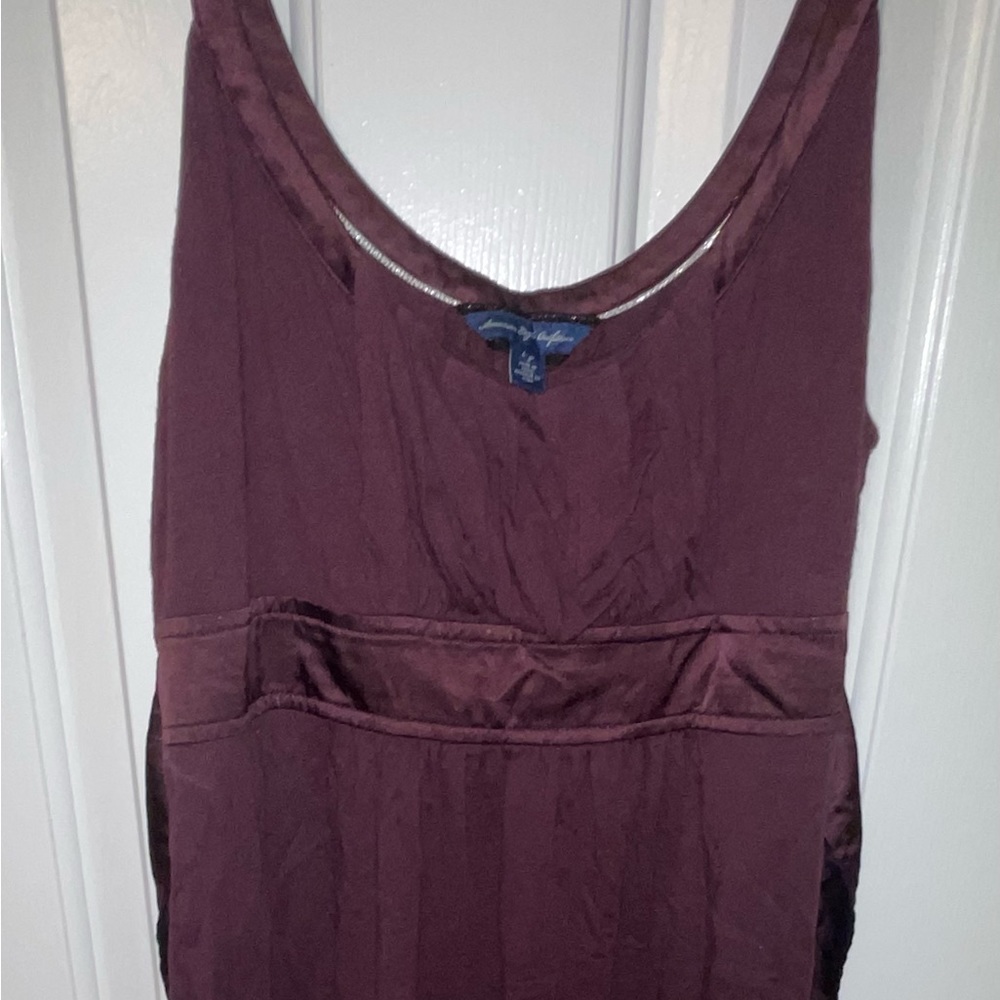 Wine colored Summer dress